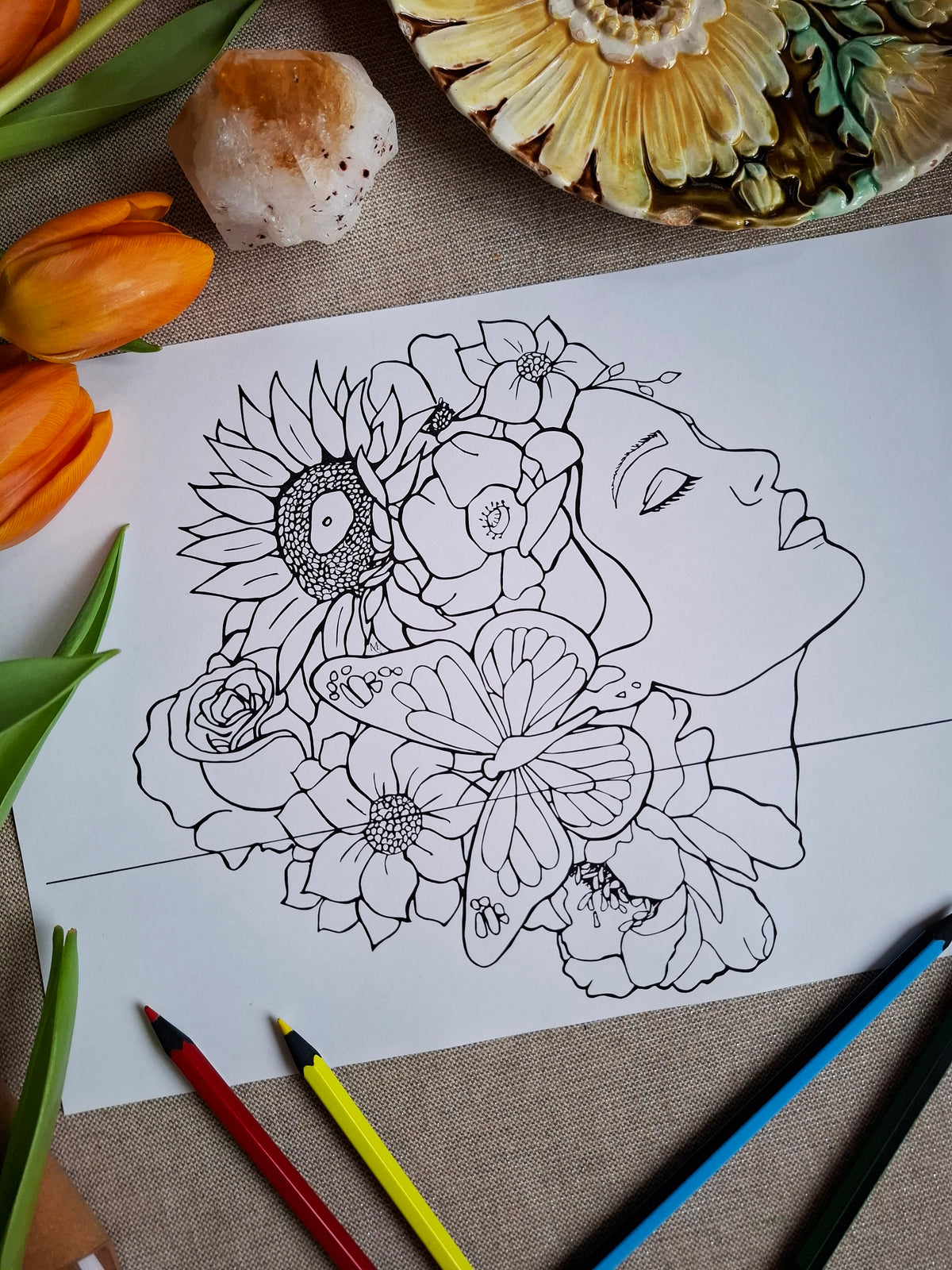 Above Water – Release Coloring Ritual | Digital Download