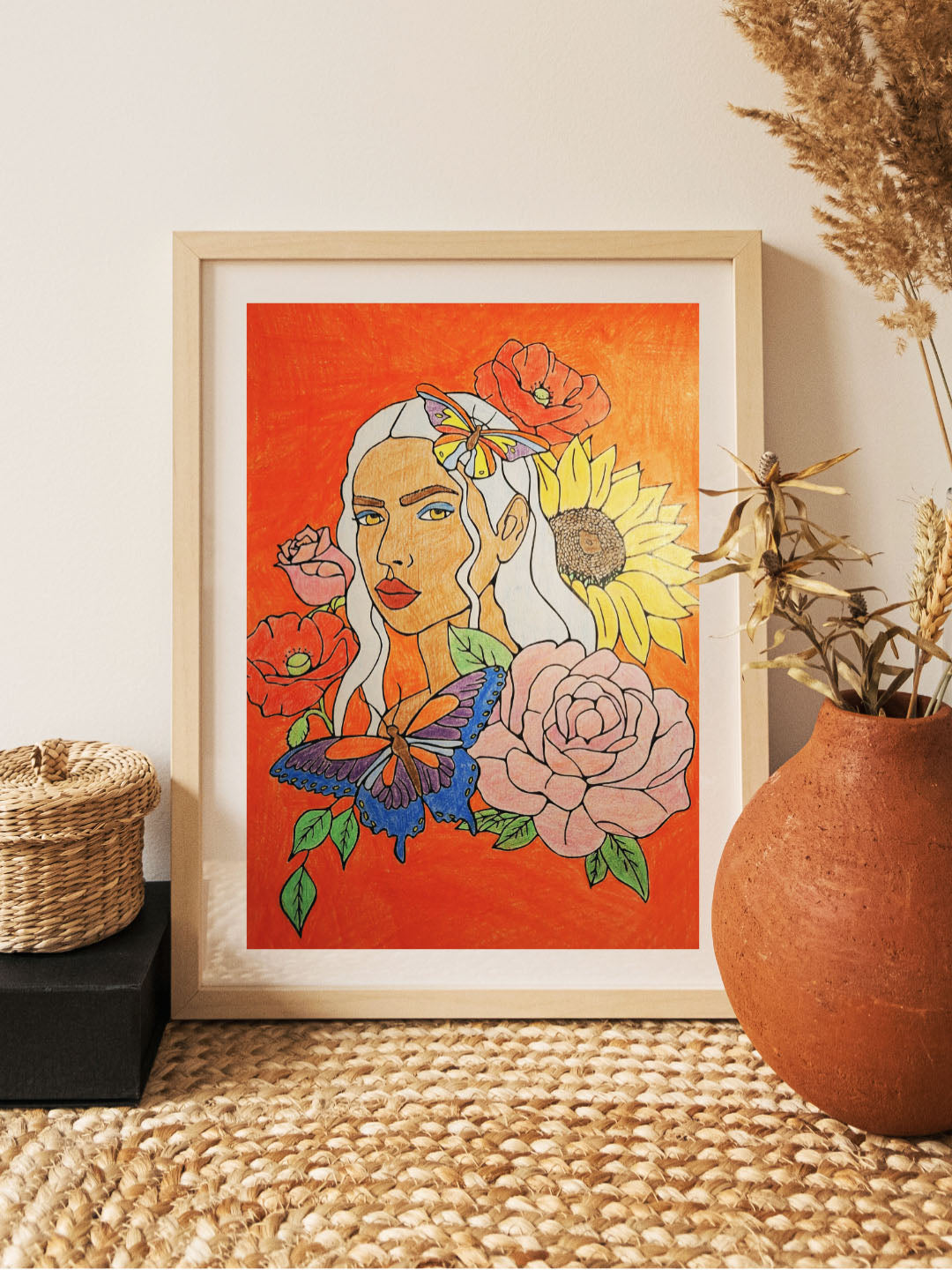 Her Garden – Reconnection Coloring Ritual | Digital Download