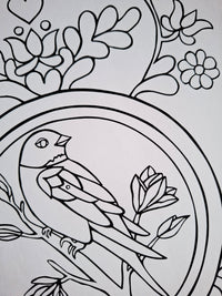 In the Mirror – Reflection Coloring Ritual | Digital Download