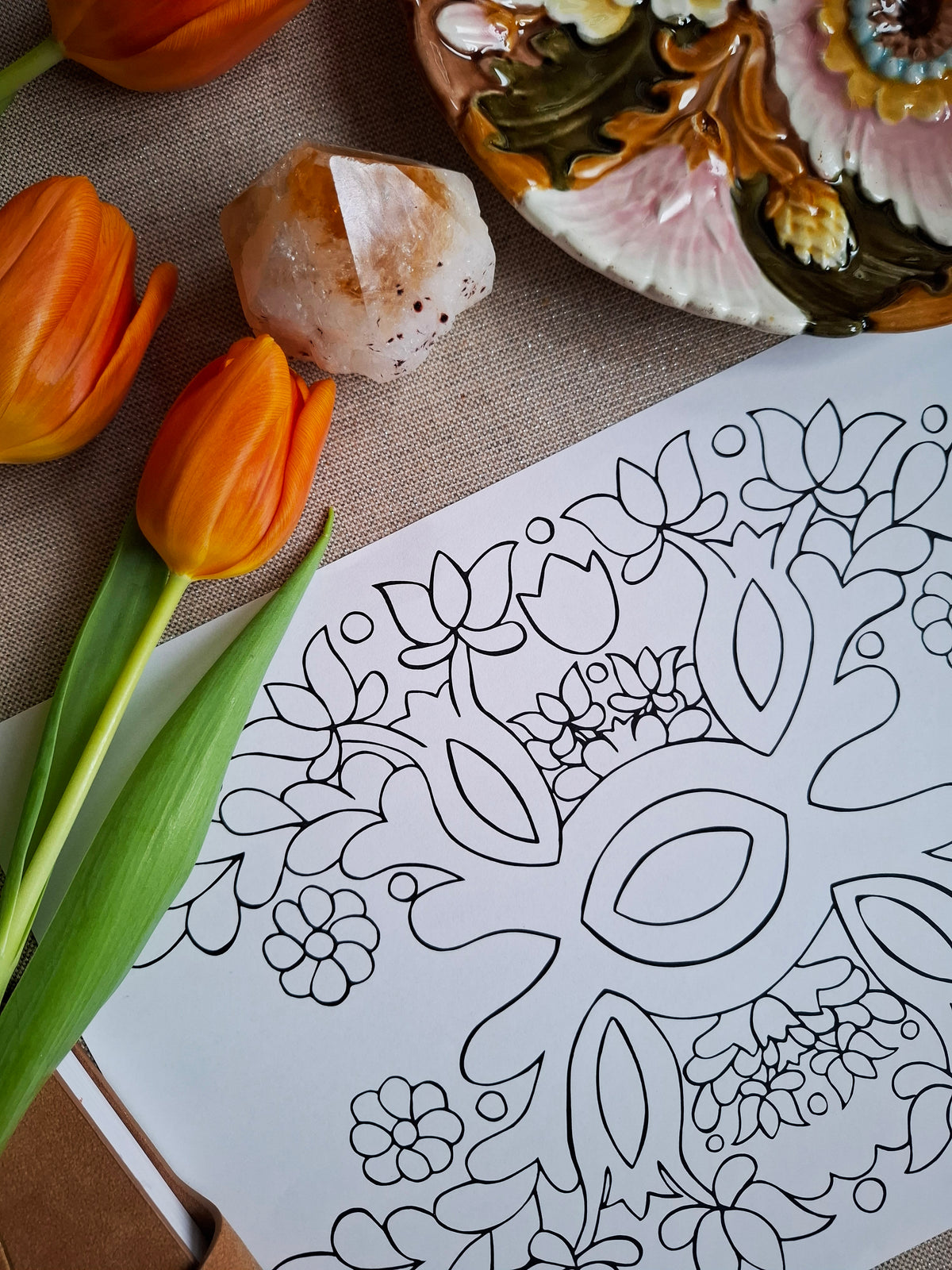 Tree of Life – Grounding Coloring Ritual | Digital Download