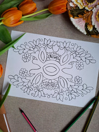 Tree of Life – Grounding Coloring Ritual | Digital Download