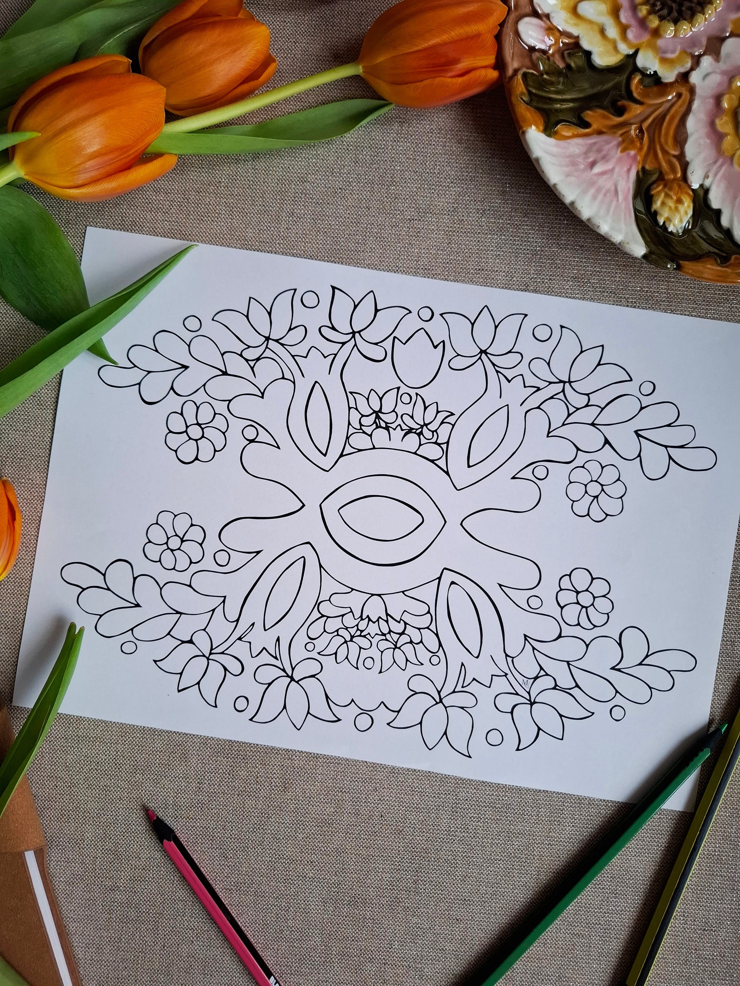 Tree of Life – Grounding Coloring Ritual | Digital Download