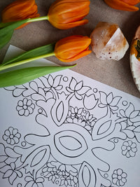 Tree of Life – Grounding Coloring Ritual | Digital Download