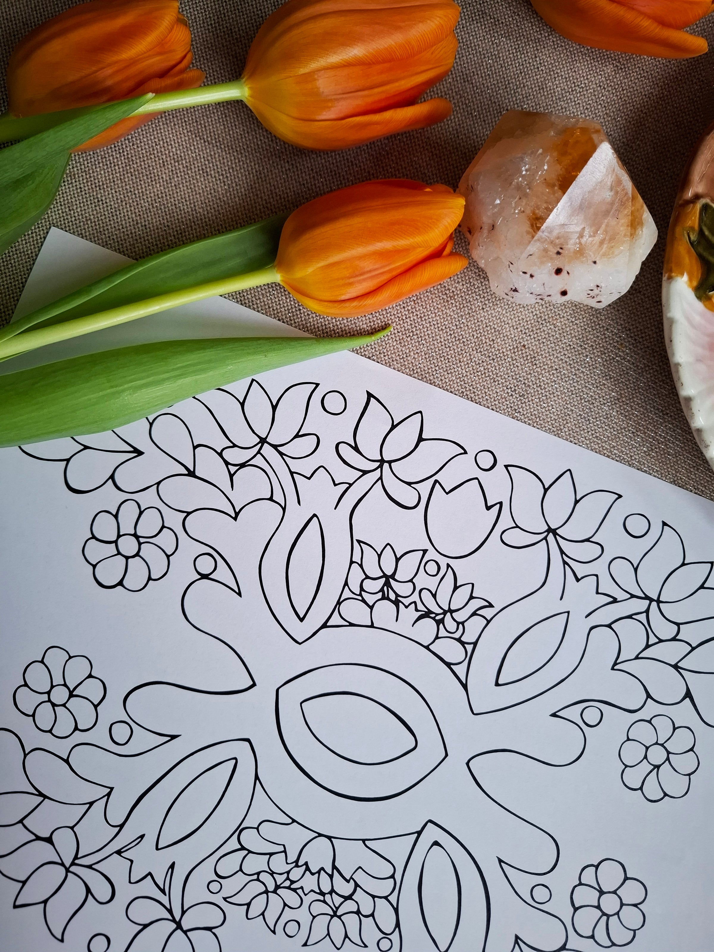 Tree of Life – Grounding Coloring Ritual | Digital Download
