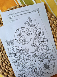 Misterio de la Luna – Inner Cycles Coloring Ritual | Digital Download