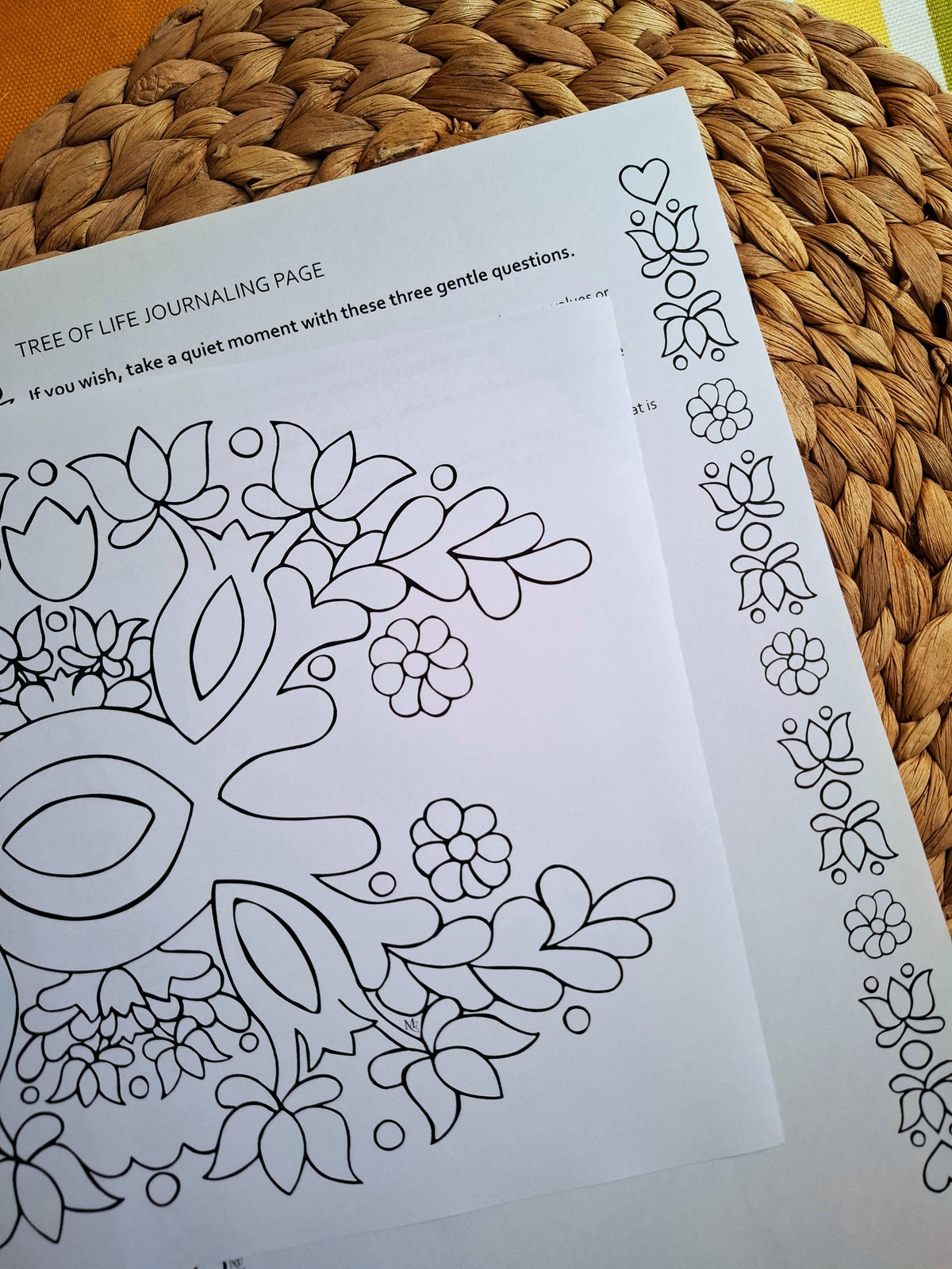 Tree of Life – Grounding Coloring Ritual | Digital Download