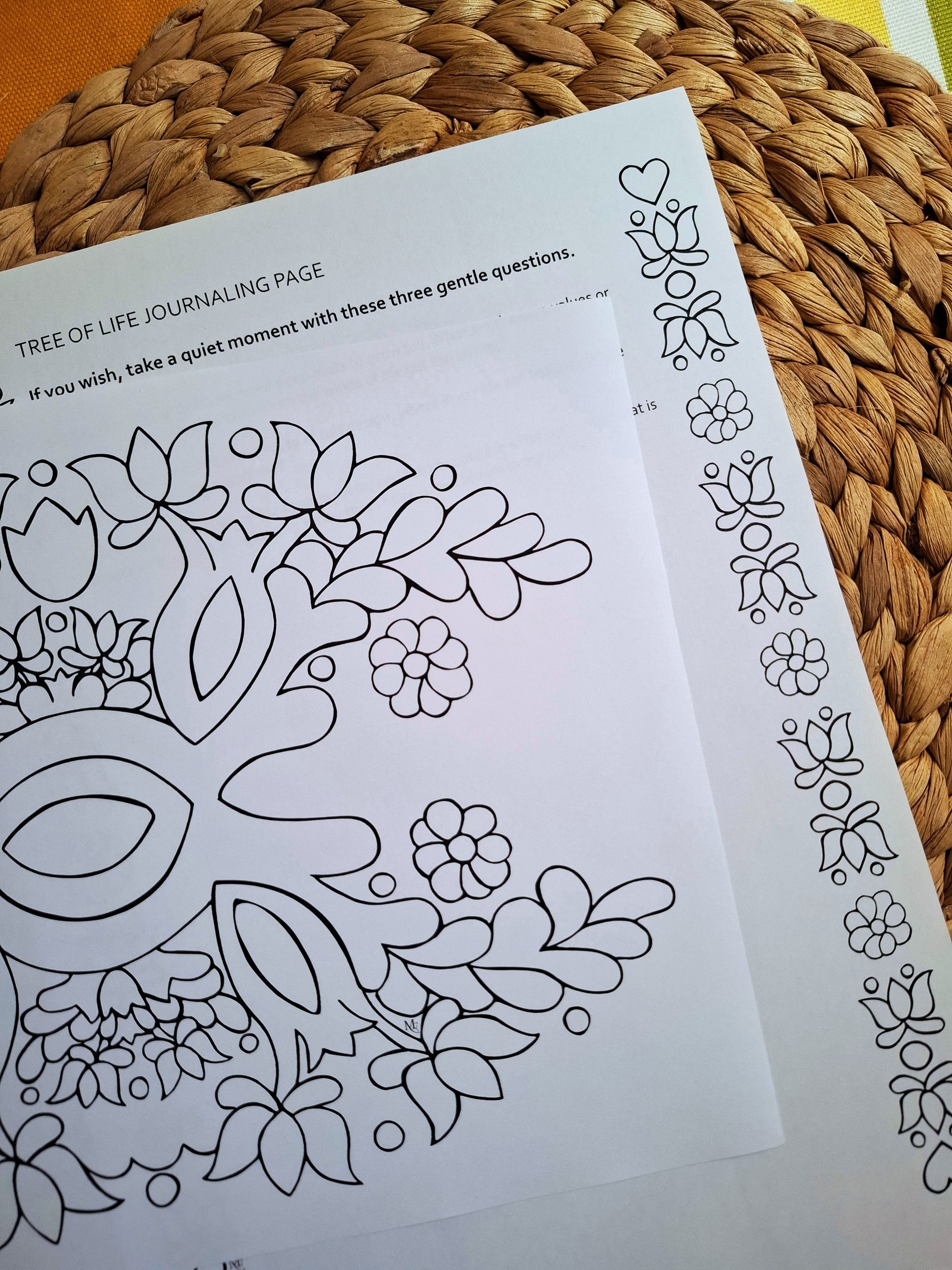 Tree of Life – Grounding Coloring Ritual | Digital Download
